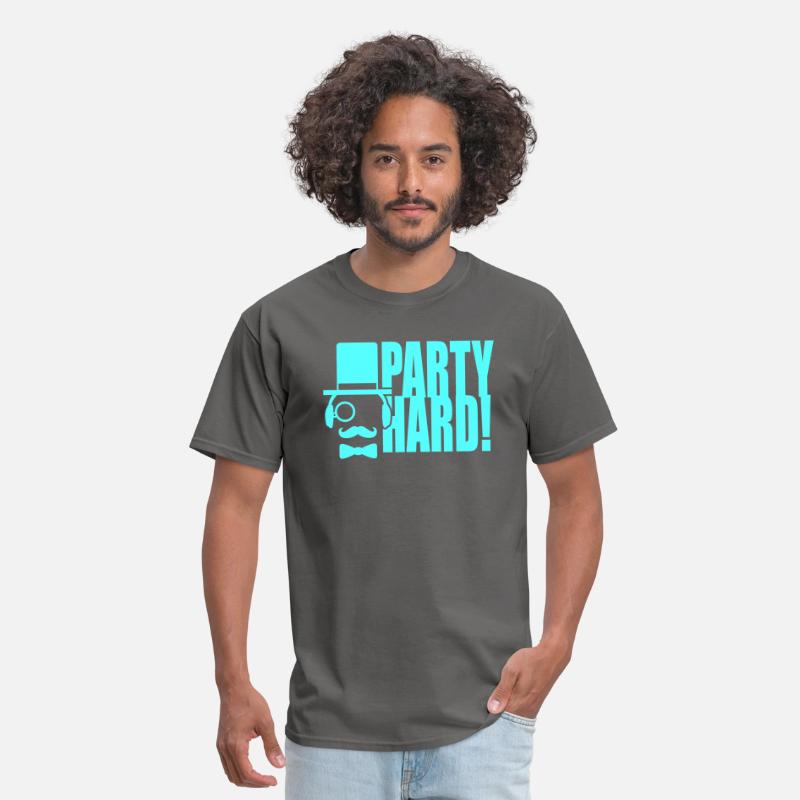 Sir DJ Party Hard Gentleman Cylinder Hat Monocle