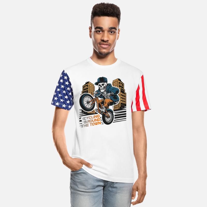 Skeleton - Cycling around the town