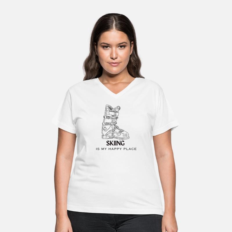 Skiing is my happy place