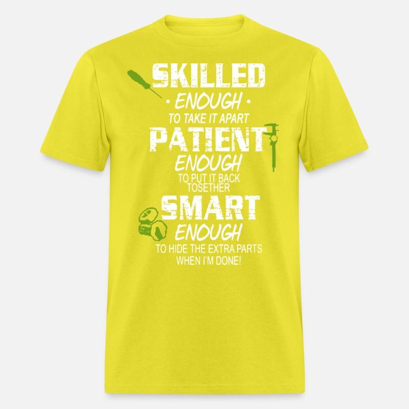 Skilled enough to take it apart enough to put it b