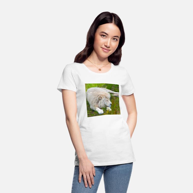 Slumbering Ivory King South African White Lion