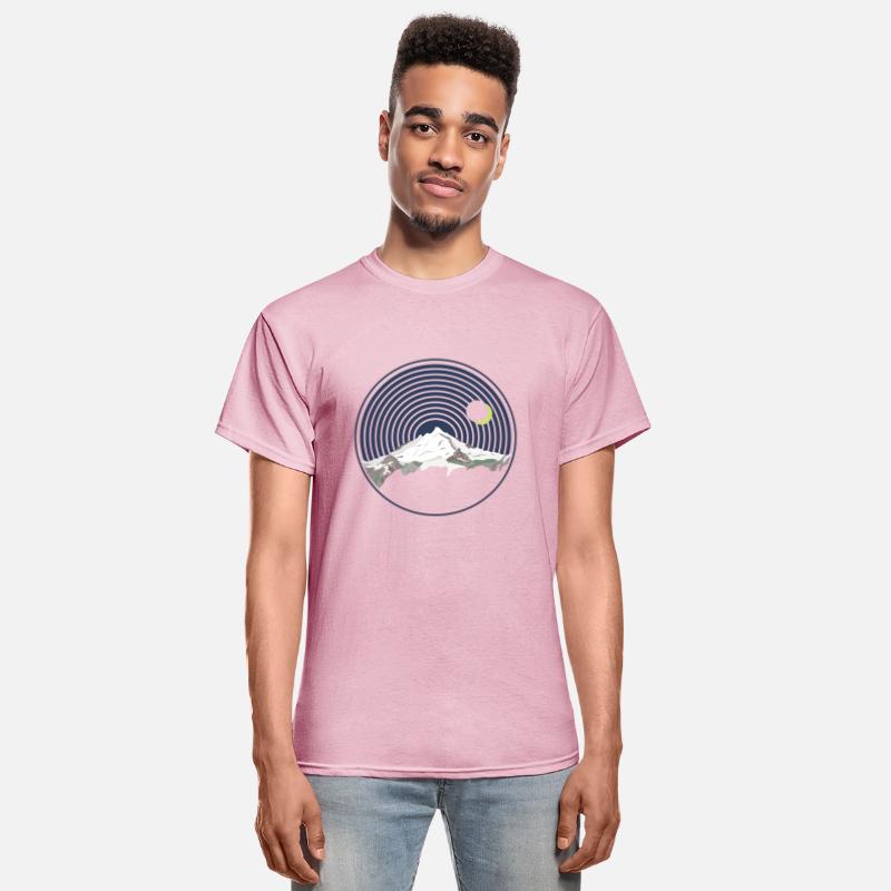 Snow Mountain Peak At Night