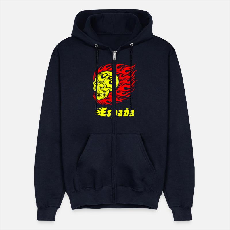 Spain Skull Design Design