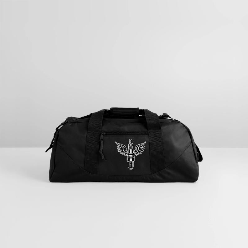 Sparkplug with wings motor motorsport mechanic