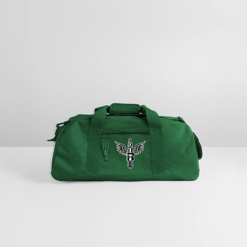 Sparkplug with wings motor motorsport mechanic