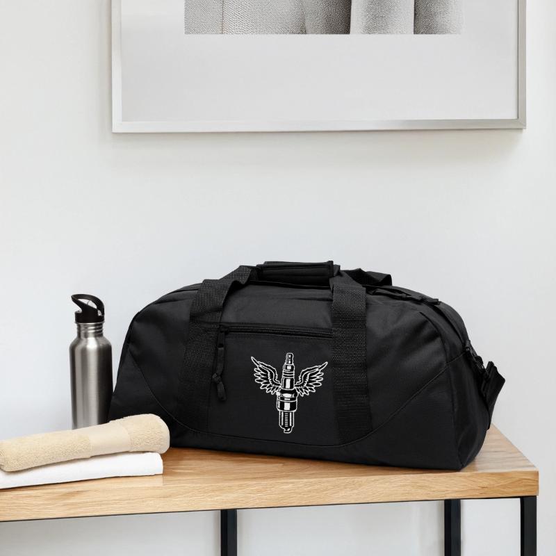 Sparkplug with wings motor motorsport mechanic