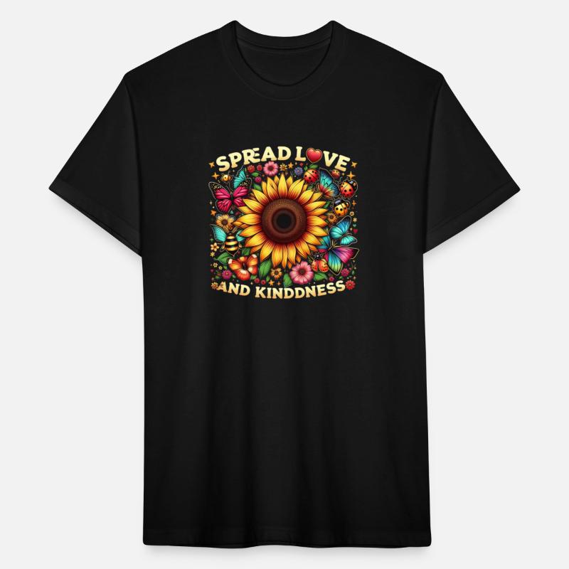 Spread Love & Kindness Sunflower Design