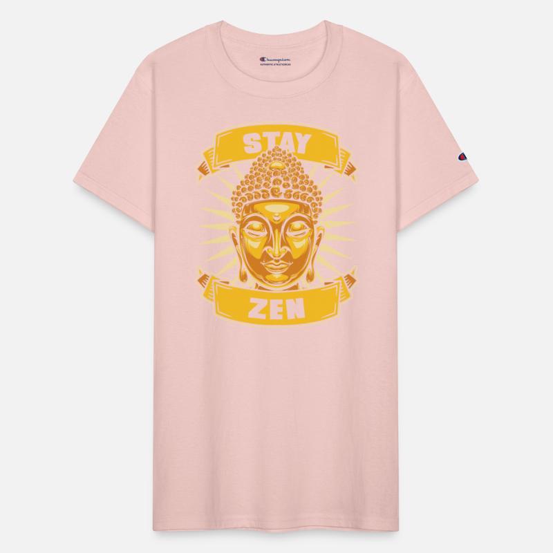 Stay Zen Buddhist Statue Symbol Priest Buddhism