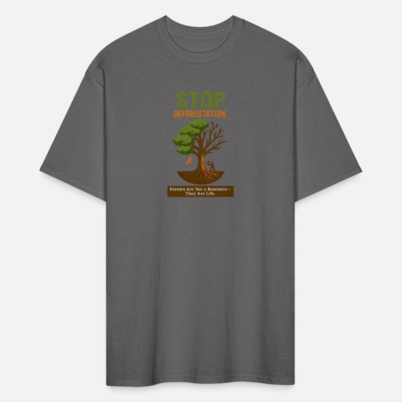 Stop Deforestation Environmental Awareness Design