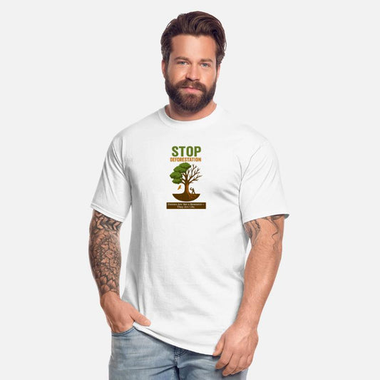 Stop Deforestation Environmental Awareness Design