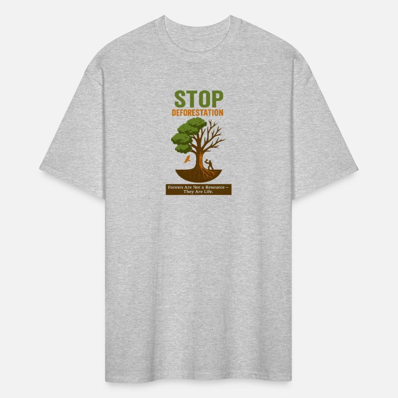 Stop Deforestation Environmental Awareness Design