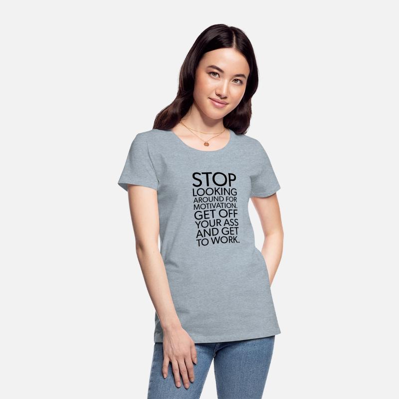 stop looking around for motivation