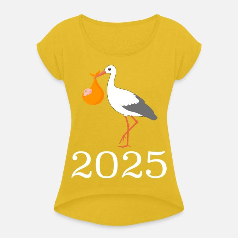 Stork Brings The Baby, Baby Is Coming Soon, Mom