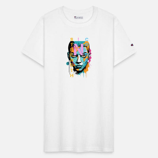 Strength in Color – Urban Graffiti Art Tee.
