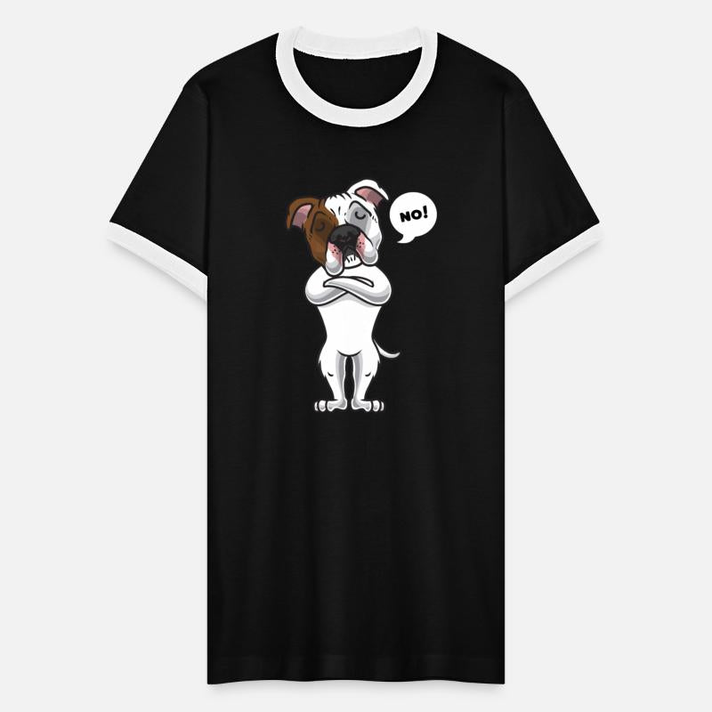 Stubborn American Bulldog Dog funnyparents paw pea