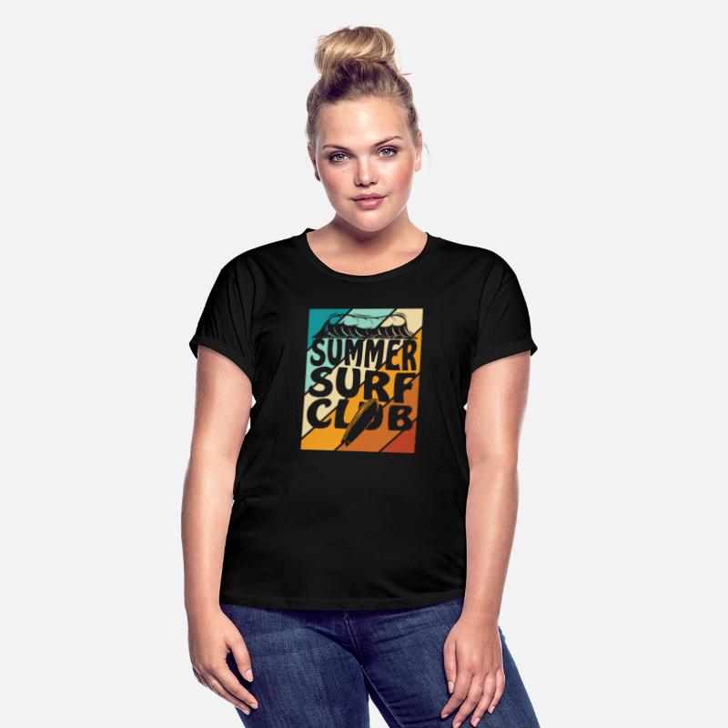 Summer Surf Club Vintage T Shirt