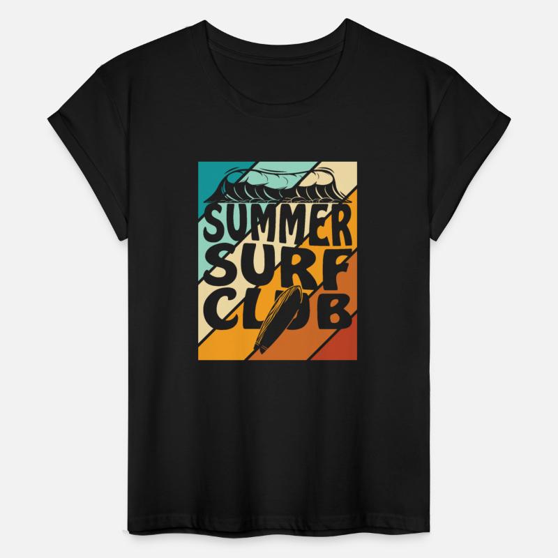 Summer Surf Club Vintage T Shirt