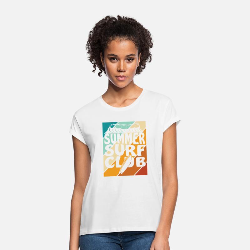 Summer Surf Club Vintage T Shirt
