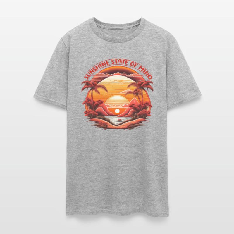 Sunshine state of mind T shirt design