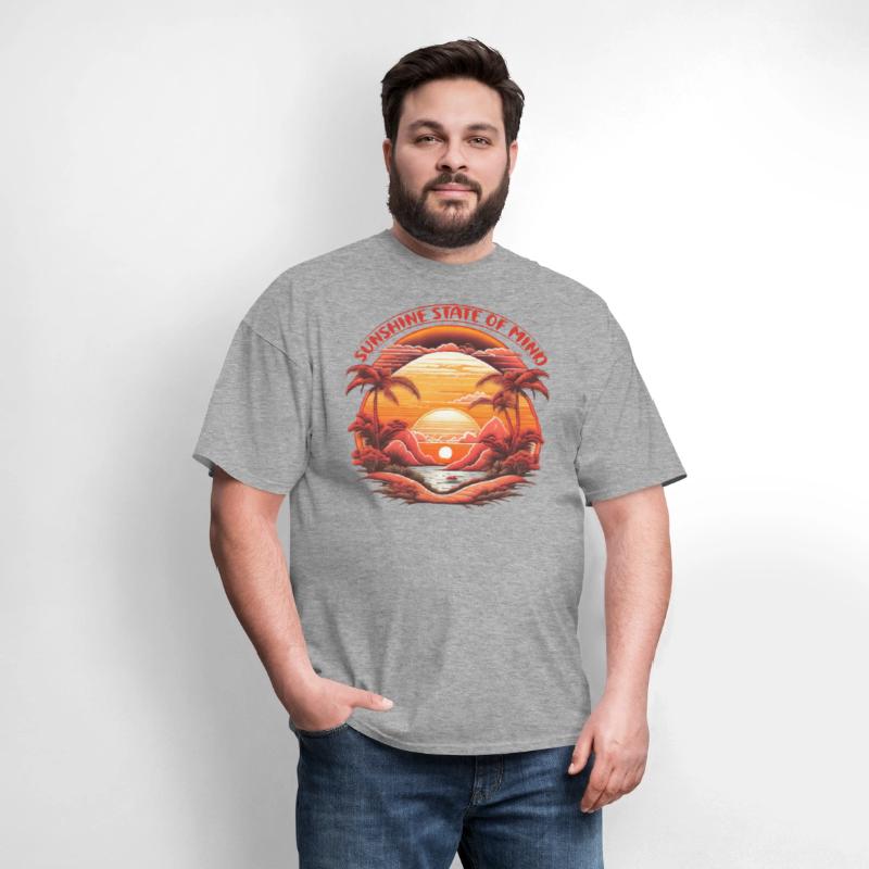 Sunshine state of mind T shirt design