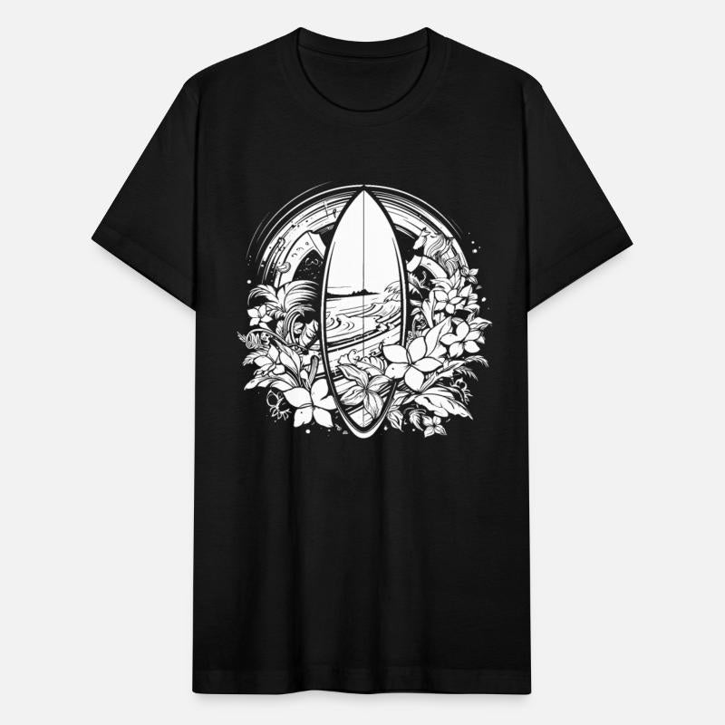 Surfboard Comic Style