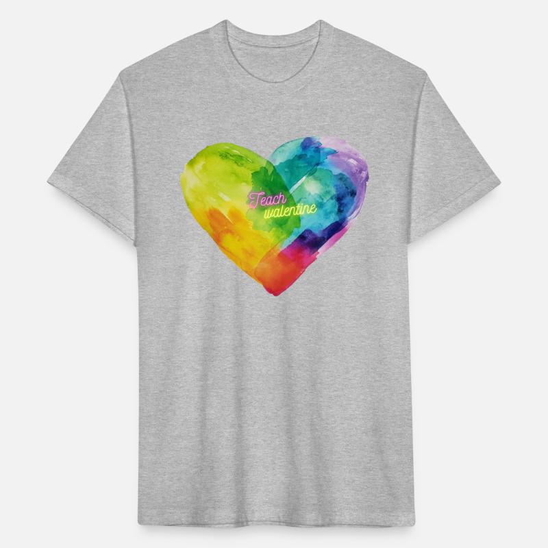 T-shirts Teach walentine