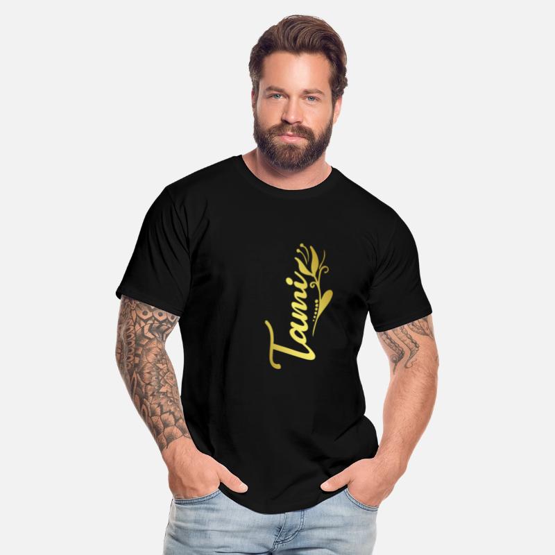 Tami Name Faux Gold Tulip Flourish