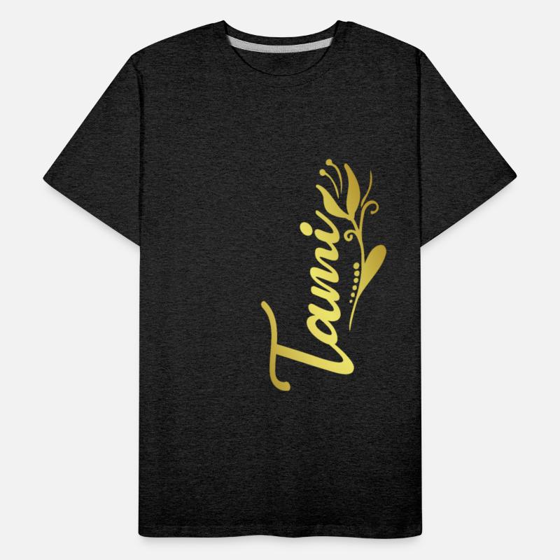 Tami Name Faux Gold Tulip Flourish