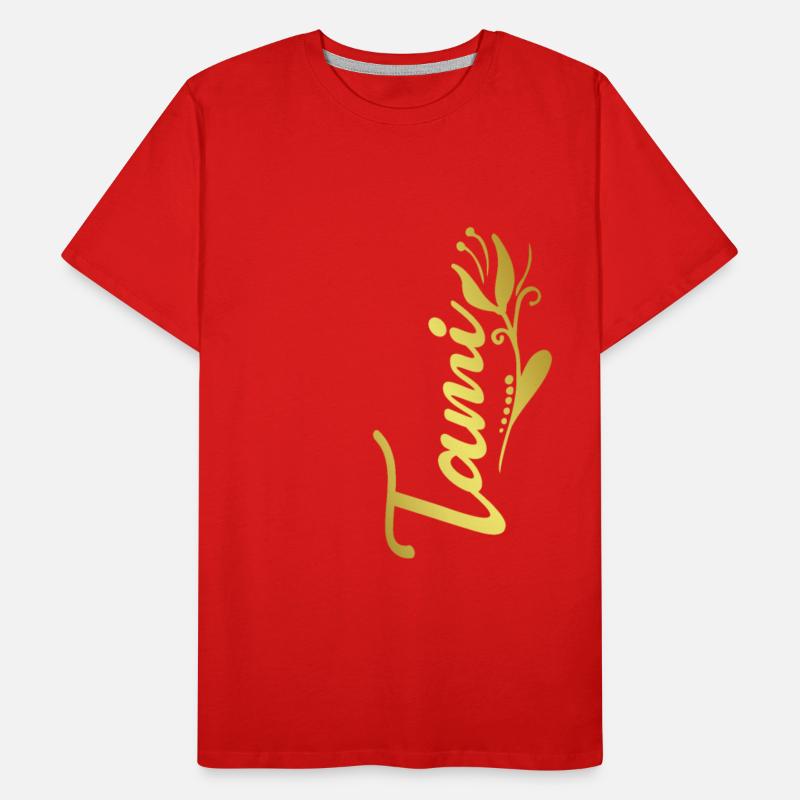 Tami Name Faux Gold Tulip Flourish