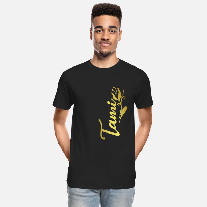 Tami Name Faux Gold Tulip Flourish