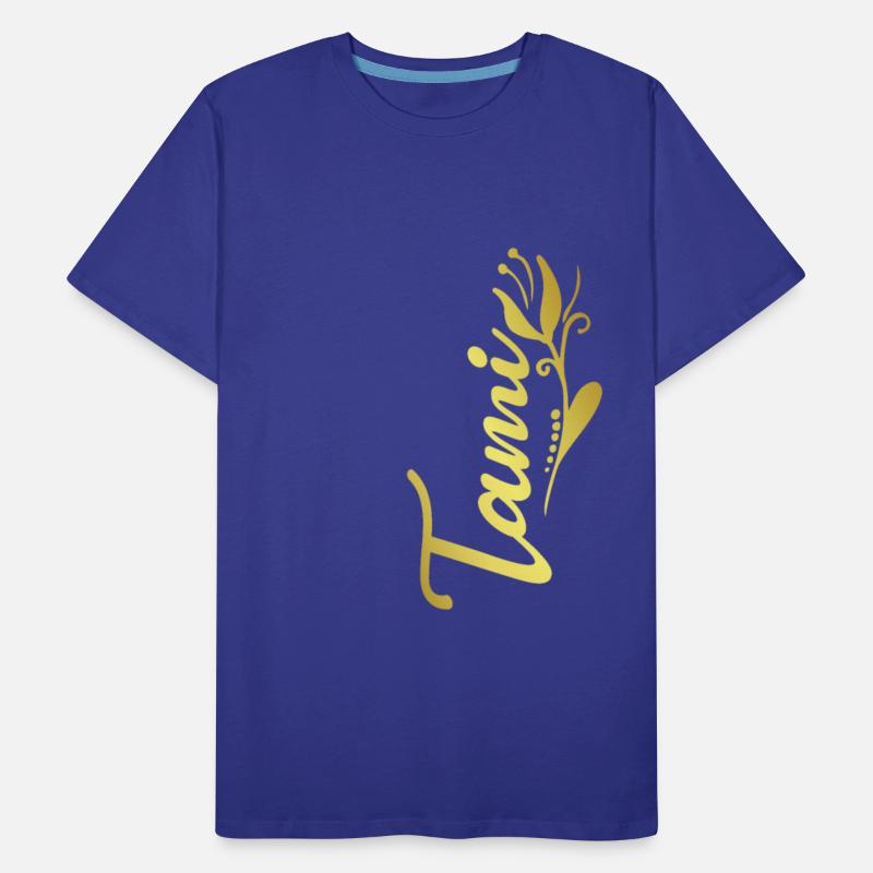 Tami Name Faux Gold Tulip Flourish