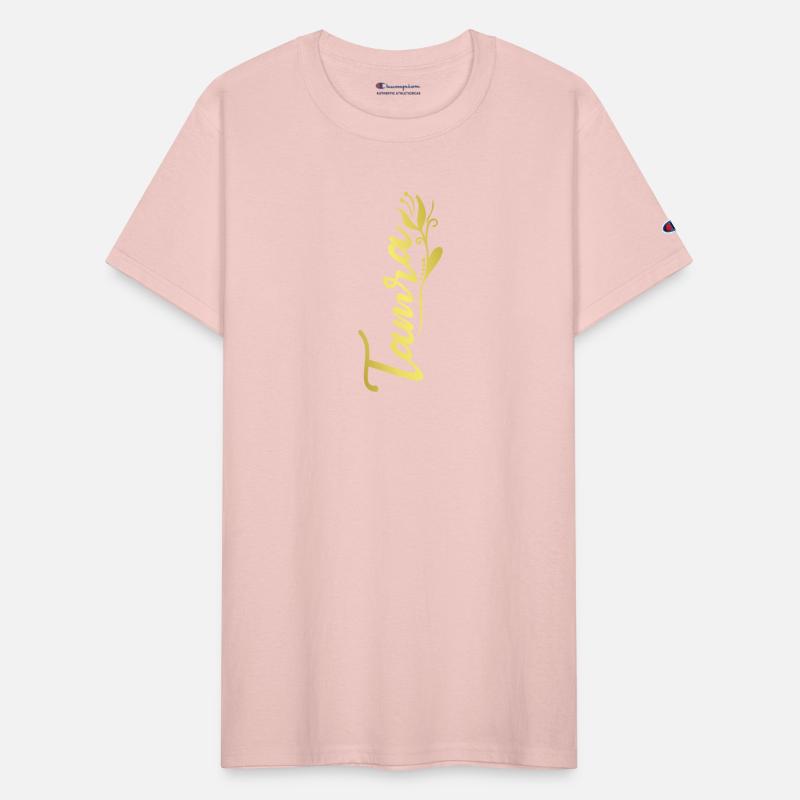 Tamra Name Faux Gold Tulip Flourish
