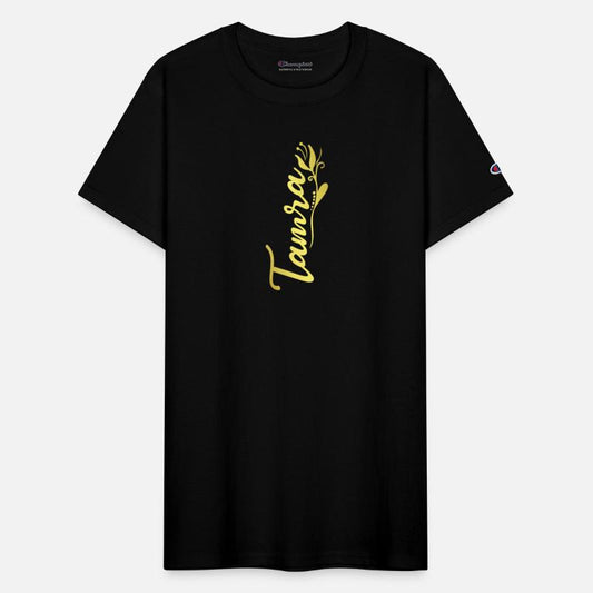 Tamra Name Faux Gold Tulip Flourish