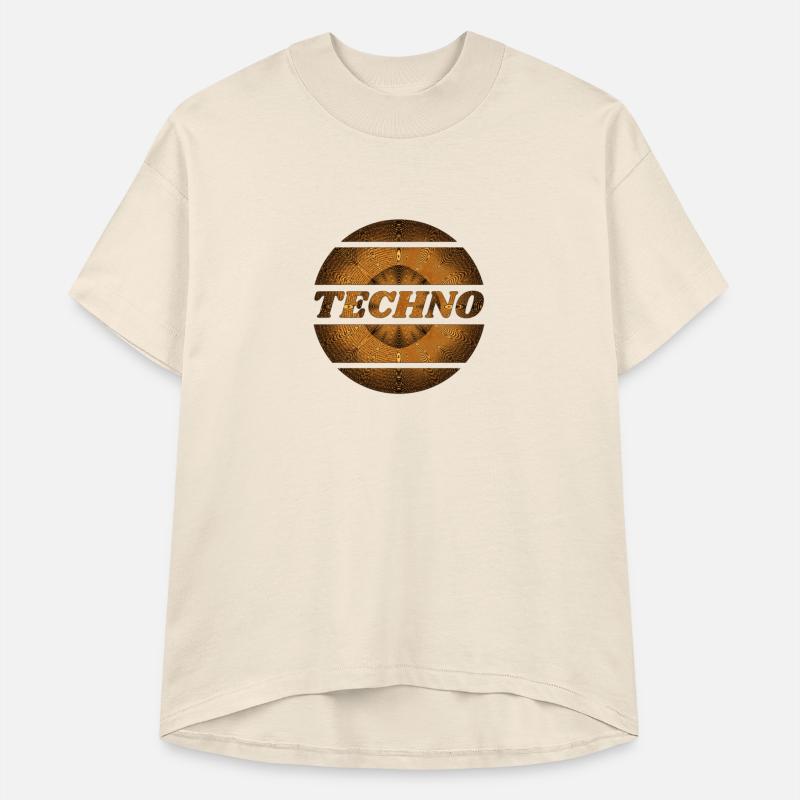 Techno Explosion in brown