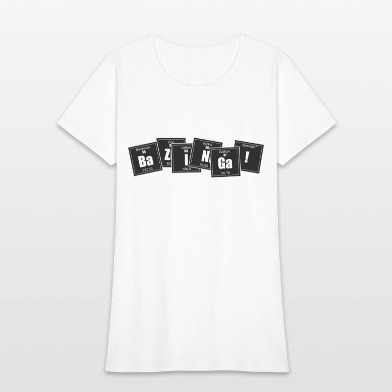 The Big Bang Theory Bazinga! Periodic Table