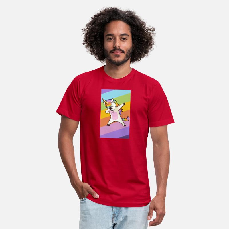 The Colorful Dabbing Unicorn