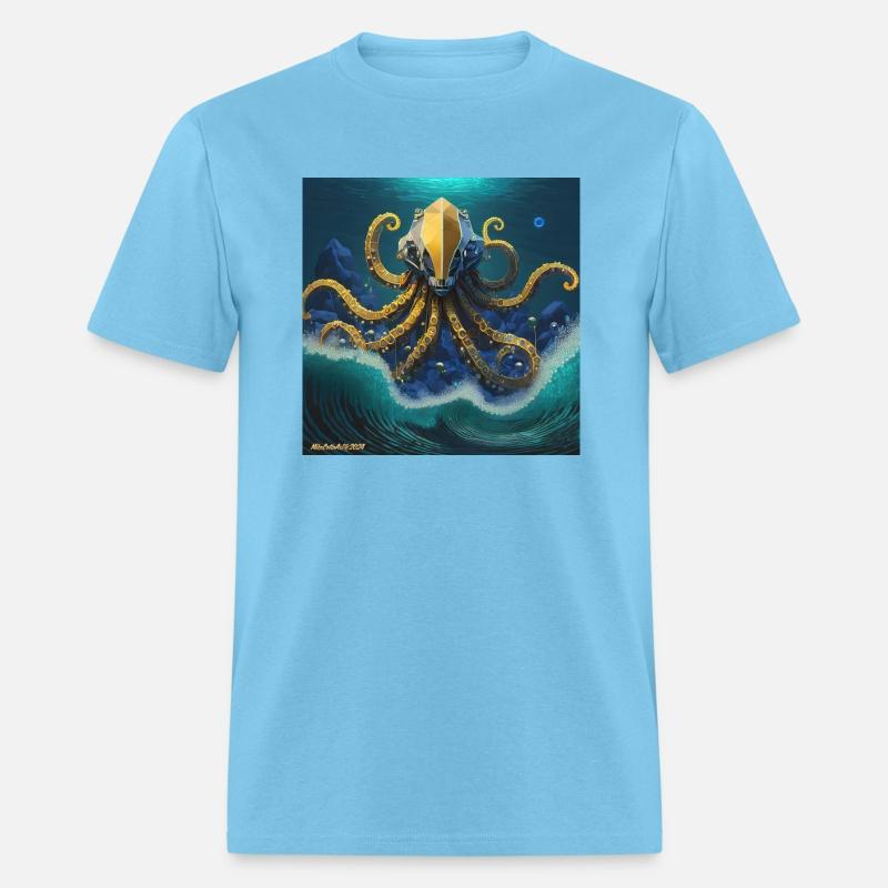 The Octomaton Presides over Underwater Tidal Wave