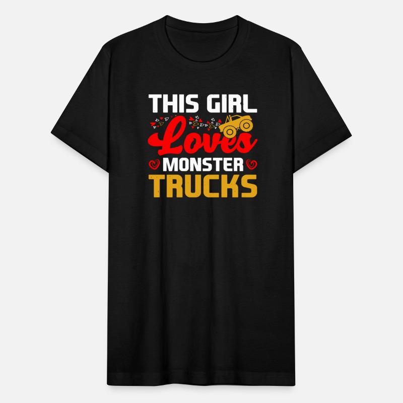 This Girl Loves Monster Trucks