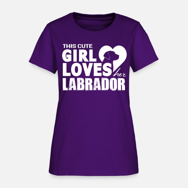 This Loves Her Labrador Dog