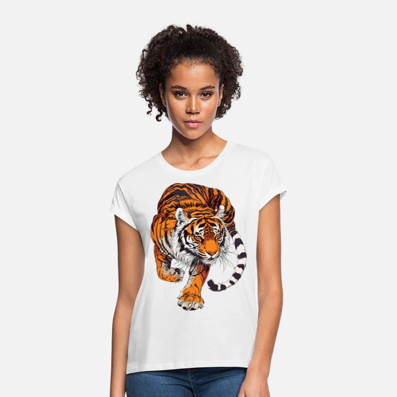 Tiger Design Wild Nature Forest Animals Theme