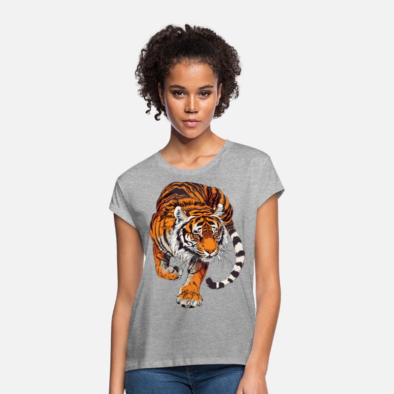Tiger Design Wild Nature Forest Animals Theme