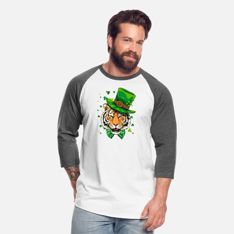 Tiger Leprechaun St Patric Day Shamrock