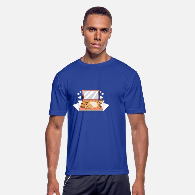 Tired Cat Techie Person Gift