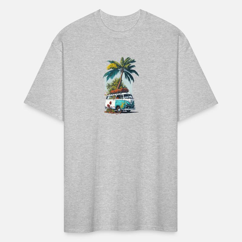 travel car caravan summer coco tree