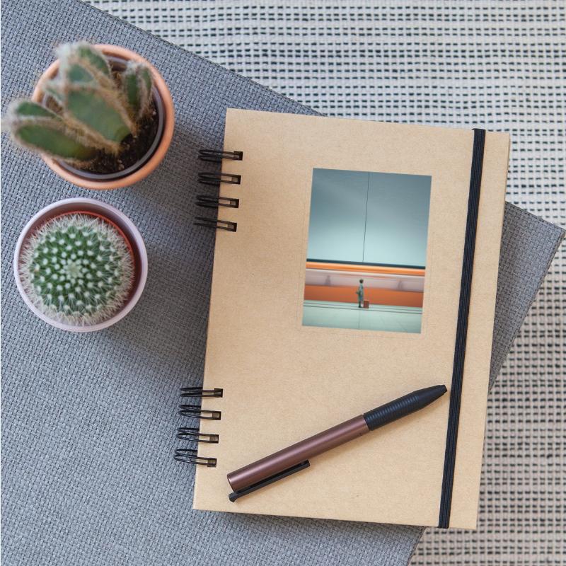 Traveler with Suitcase