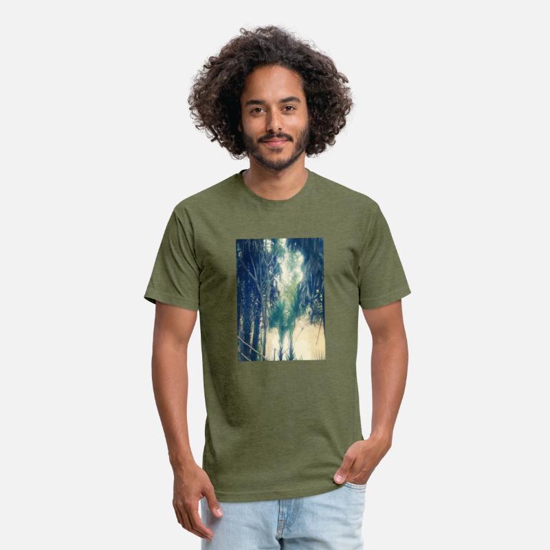 Tropical Landscape with Palm Trees