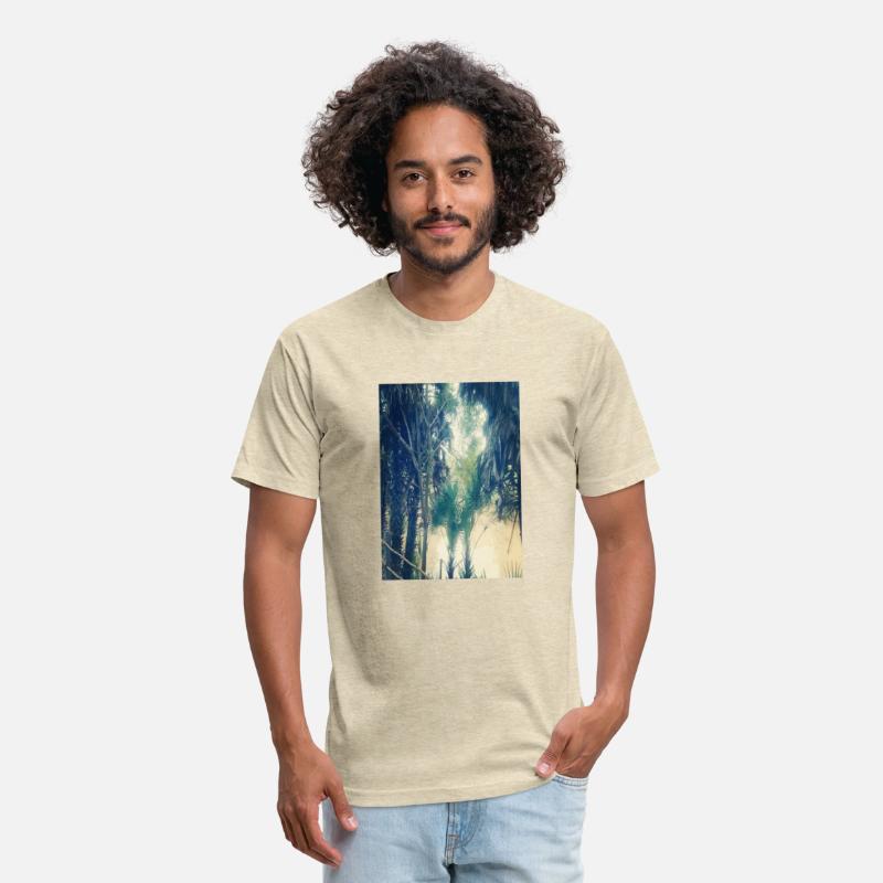 Tropical Landscape with Palm Trees