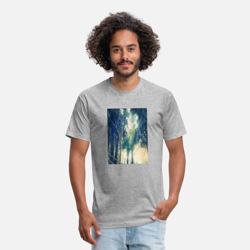 Tropical Landscape with Palm Trees