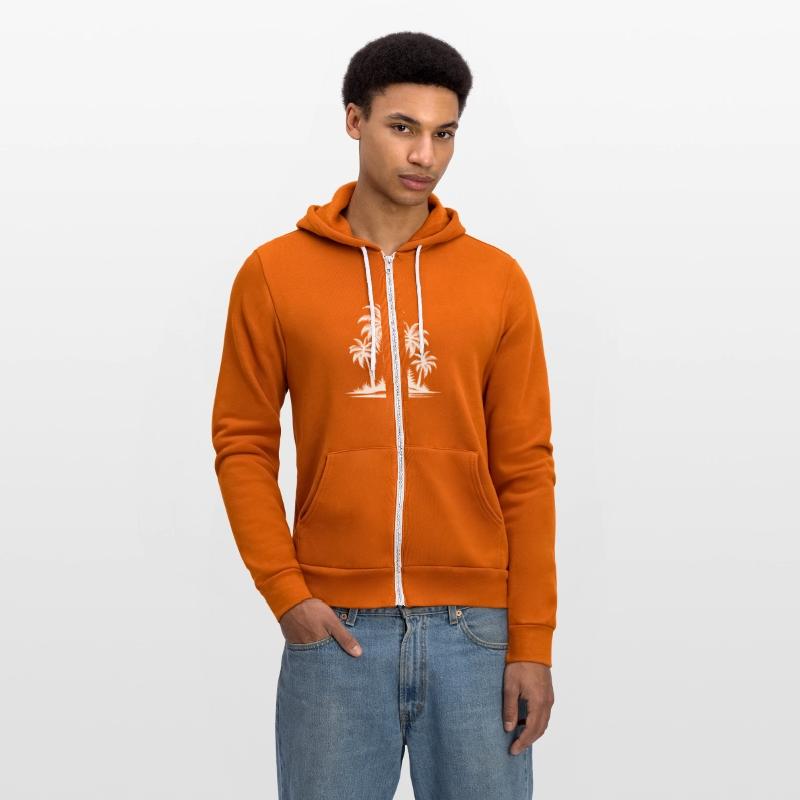 Tropical Palm Trees And Beach