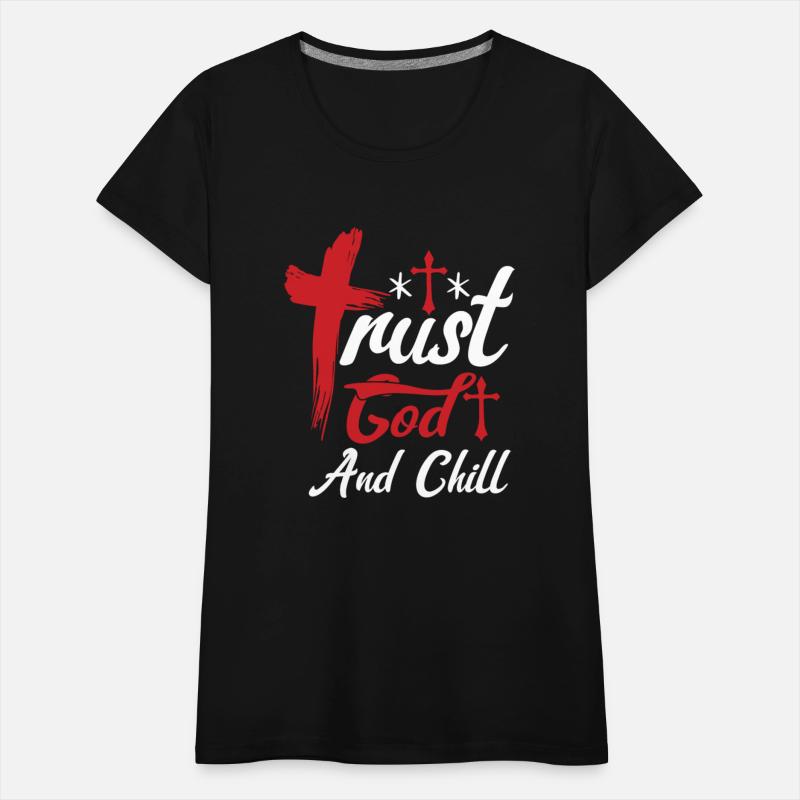 Trust God Love Jesus Christian Christmas